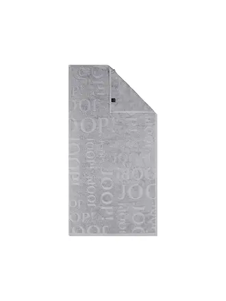 JOOP | Duschtuch 80x150cm STUDIO REPEAT Graphite | hellgrau